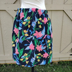 J.Crew Printed linen-cotton skirt floral Size 10 Item AL196
